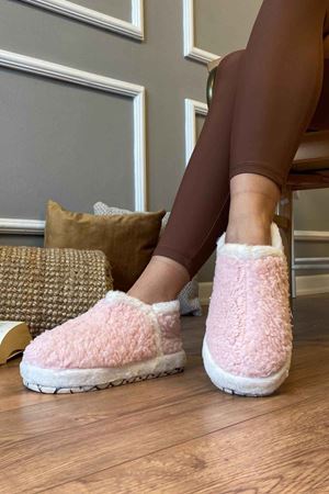 Charli  Pudra Havlu Dokulu Sarmal Tabanlı  Ev Botu  