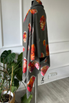 Shawl  Beyaz Nokta Desenli   Atkı & Şal  