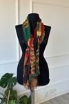 Shawl Desenli İnce Atkı & Şal 