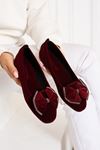 Bafi Bordo Kenarı Taş Şerit Fiyonklu Elegant Ev Babeti 